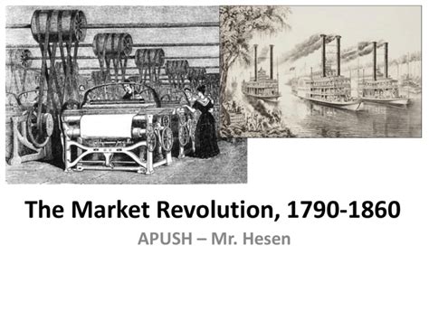 1)The Changing American Population. . Market revolution inventions apush